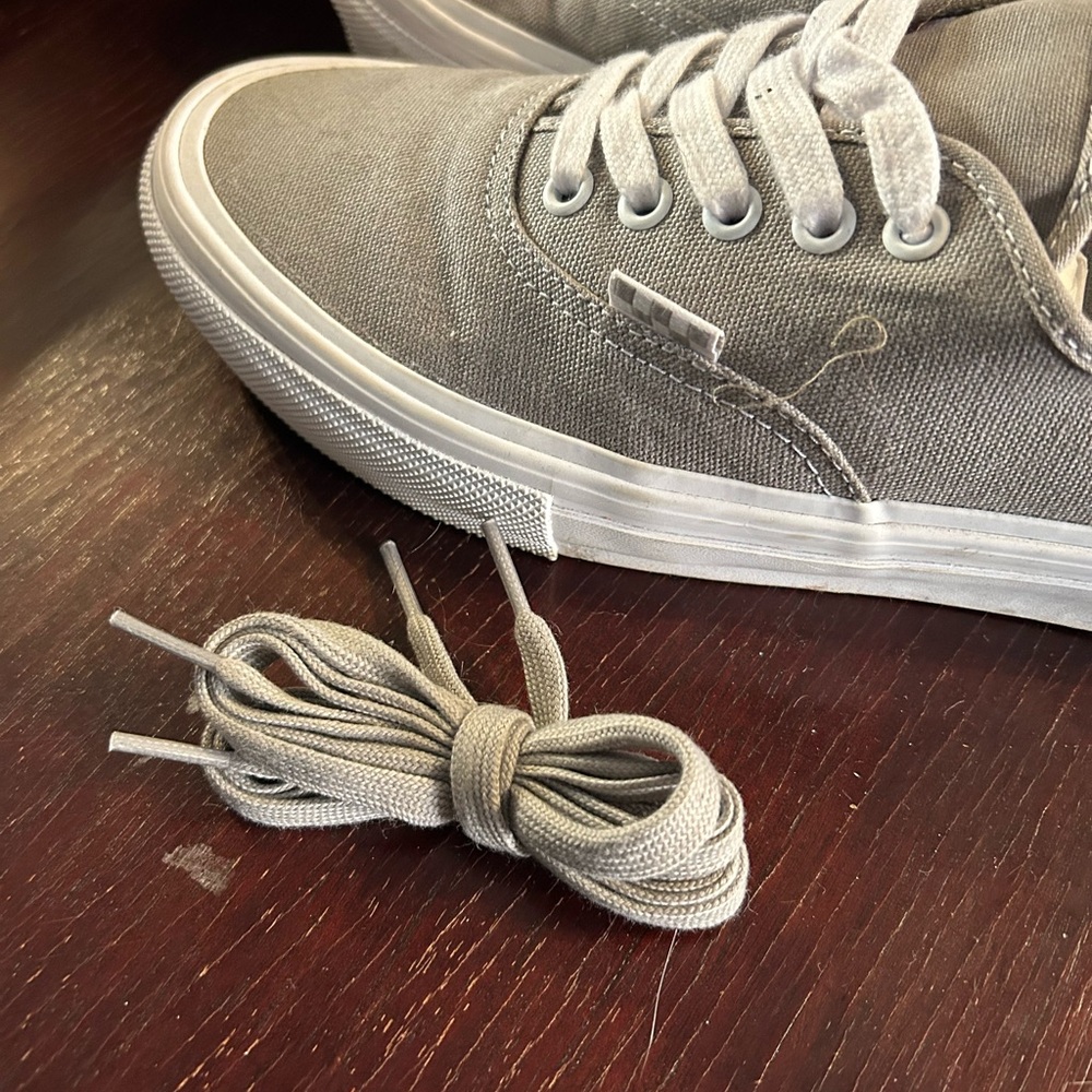 Vans Skate Authentic Gray Sneakers - Picture 6 of 6